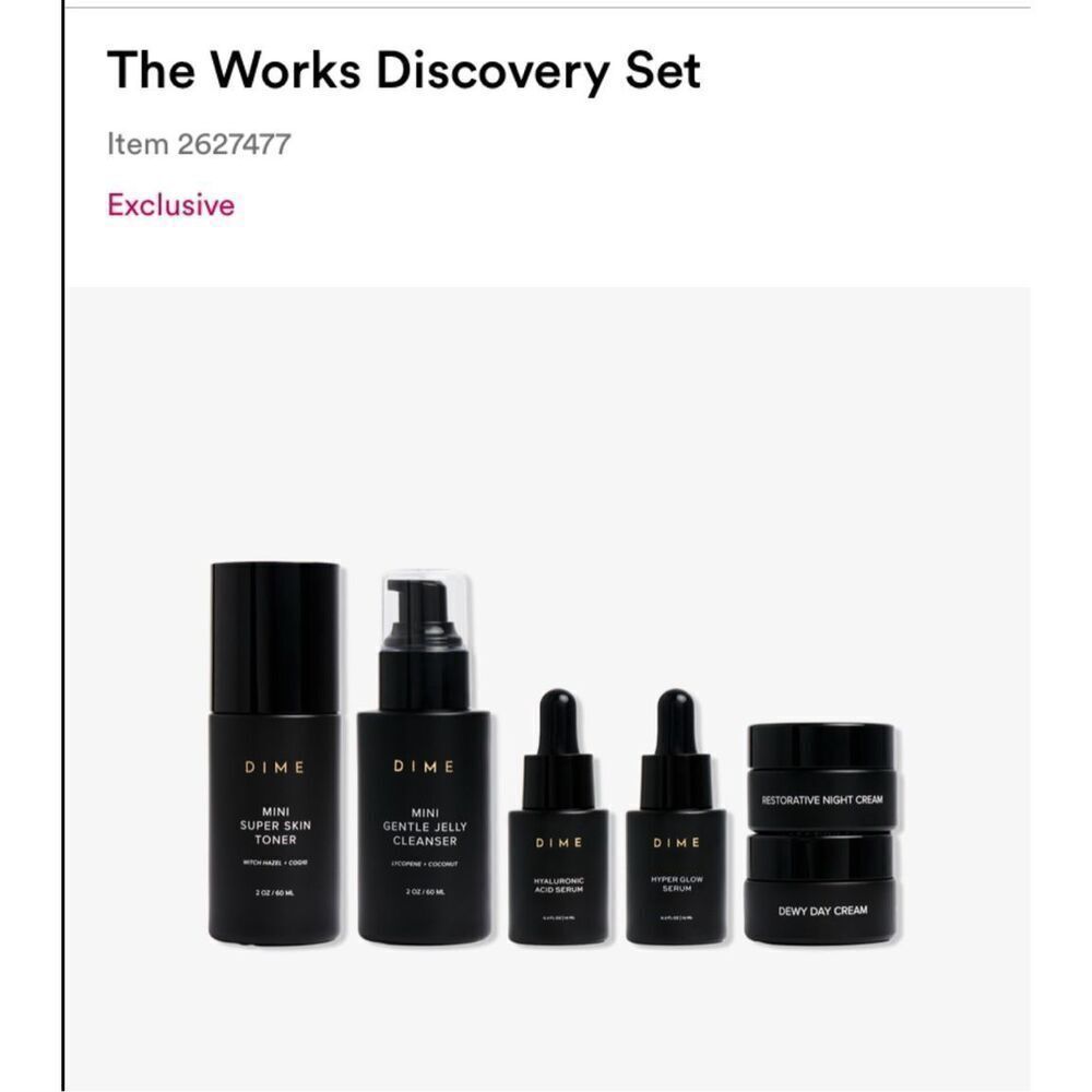 DIME 5 Piece Discovery Kit
